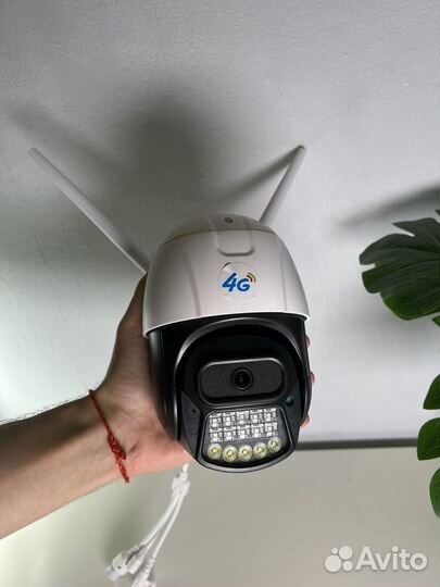 Камера видеонаблюдения 4g с симкартой 4 вида