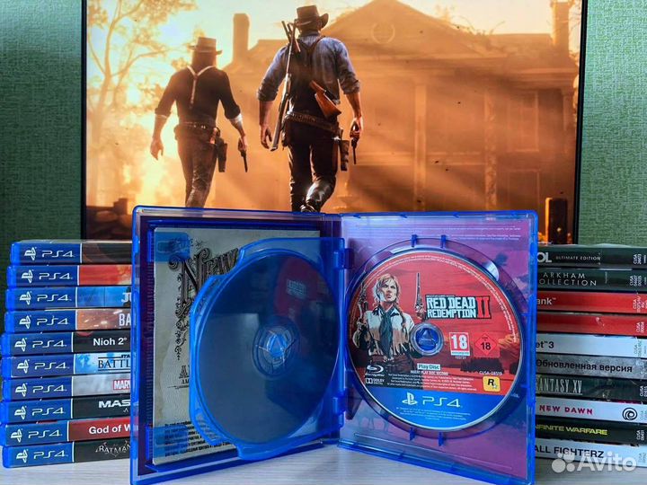 Игра Red Dead Redemption 2 ps 4
