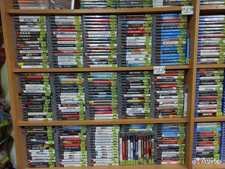 Диски на ps3