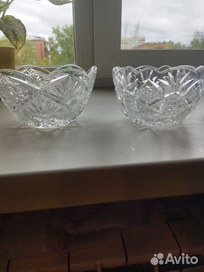 Хрустальная ваза