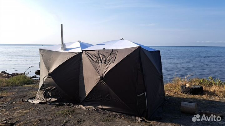 Походная баня с печкой аренда