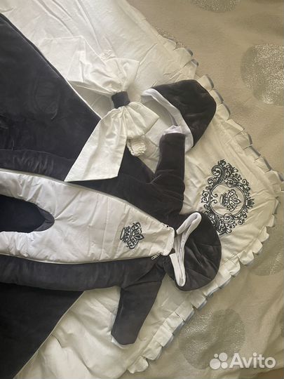 Конверт на выписку для мальчика осень/зима