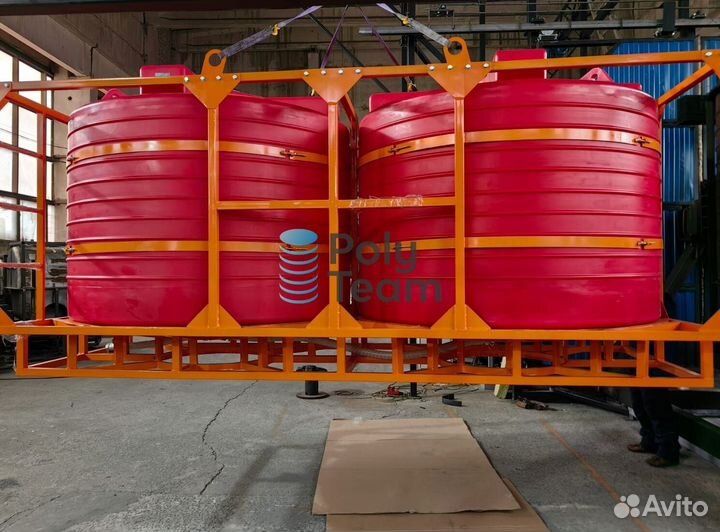 Мобильный растворный узел (мру) 10000л (2х5000л)