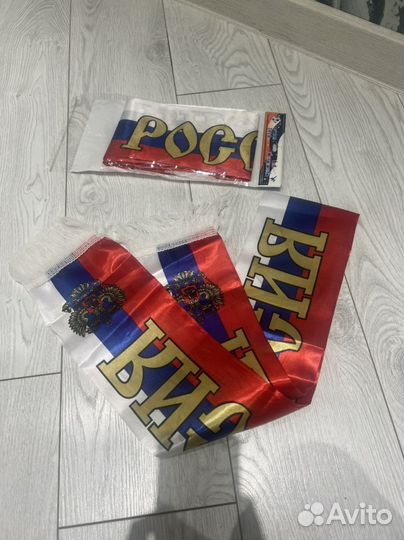 Россия флаг шарф