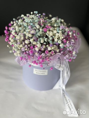 Композиция с гипсофилой