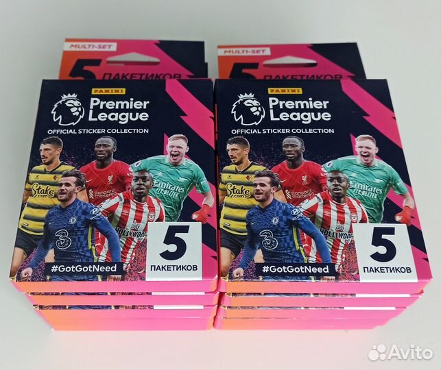 Panini апл 2021-2022 - 10 блистеров