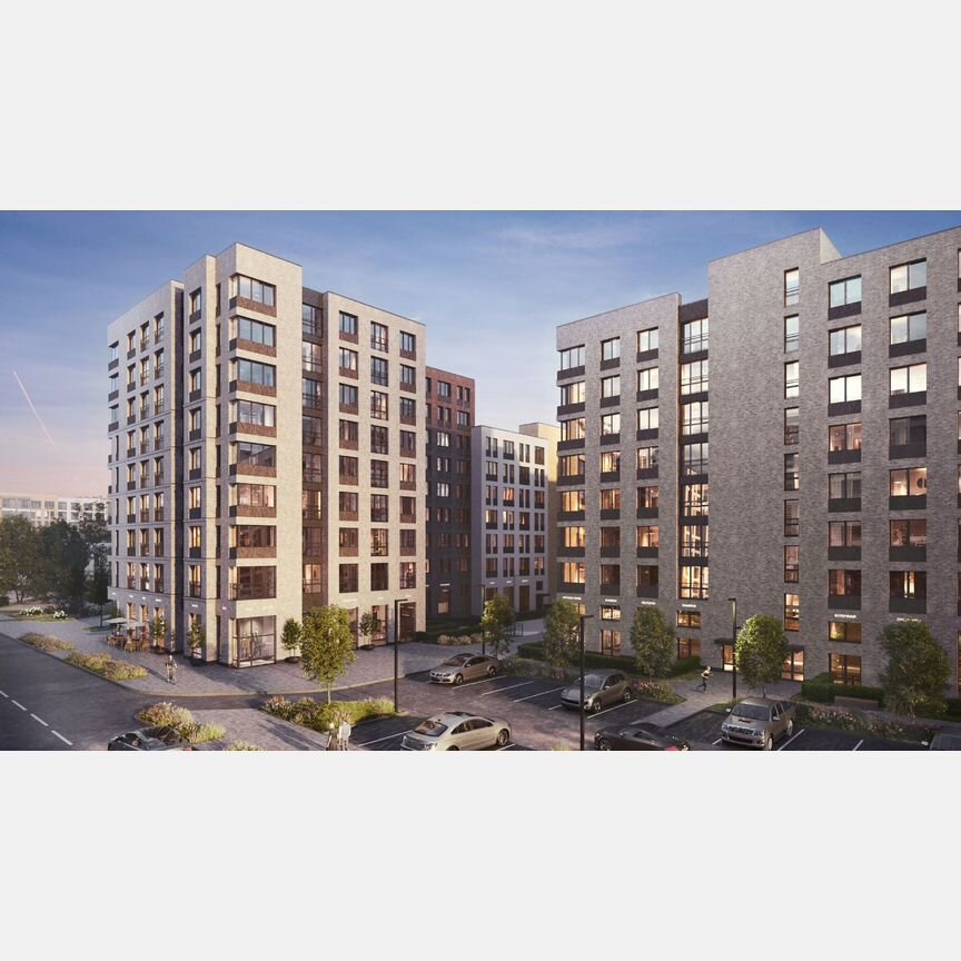 2-к. квартира, 58,3 м², 9/11 эт.