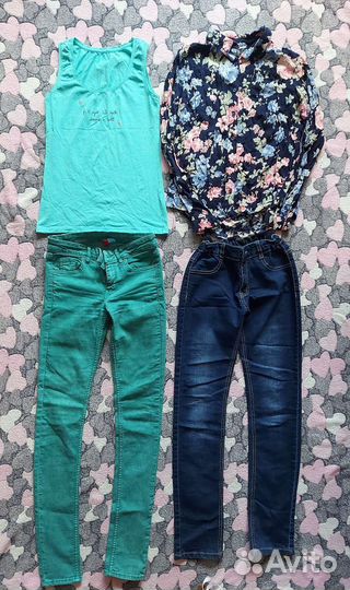 1 большой пакет вещей для девочки 158-164,164 рост