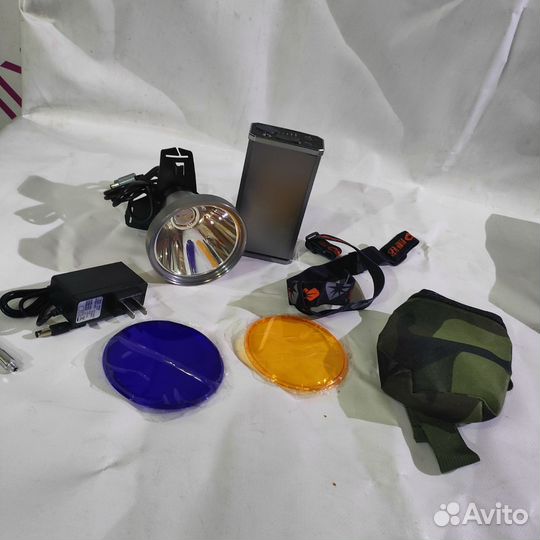 Шахтерский фонарь Powerbank KM-211