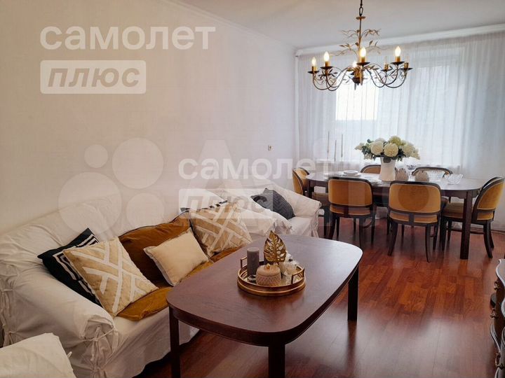 4-к. квартира, 87,5 м², 4/9 эт.