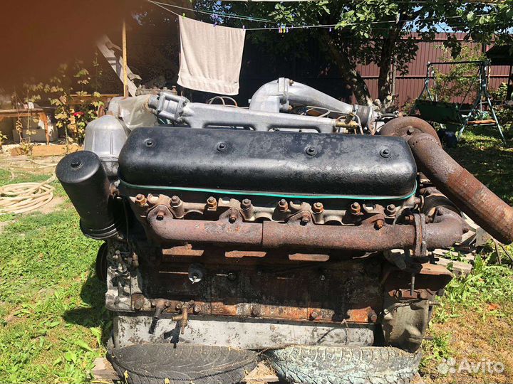 Двигатель Ямз 238 де. Турбо. 330 лс