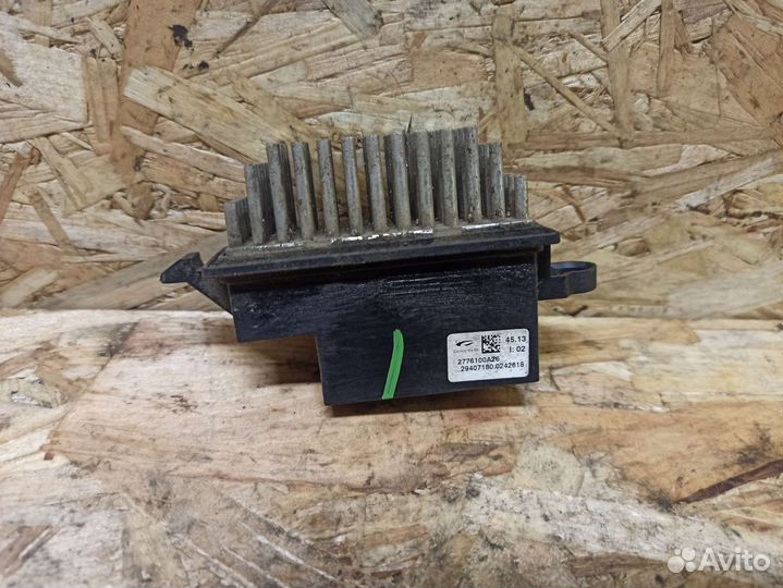 Резистор печки Renault Fluence