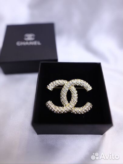 Брошь chanel Шанель