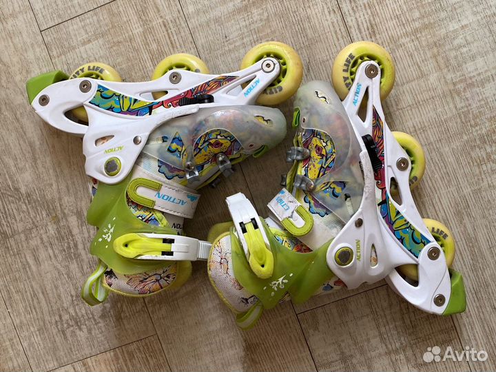 Детские растущие ролики 26-29 рр