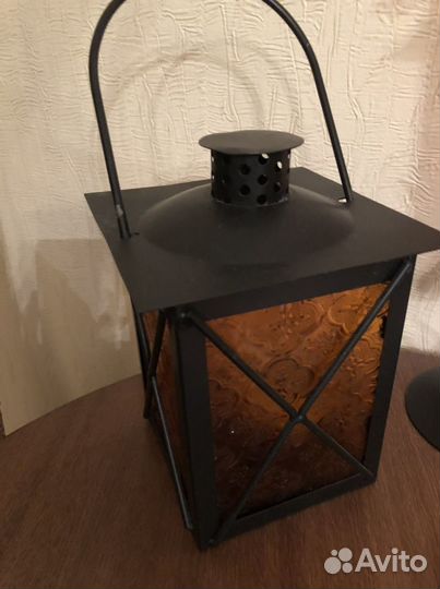 Фонарь подсвечник декор