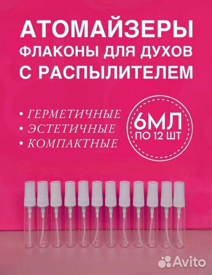 Атомайзеры и набор для их наполнения