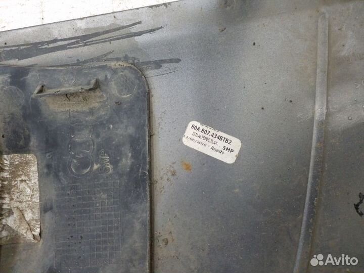 Юбка заднего бампера Audi Q5 2