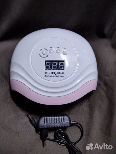 Светодиодная лампа для ногтей новая blueque 168w