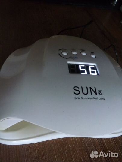 Лампа для сушки гель-лака SUN x54w гибридная