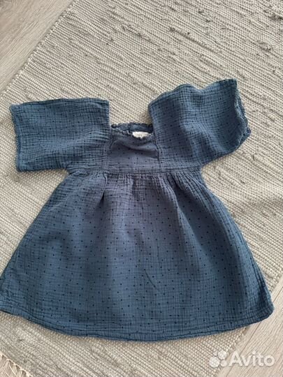 Летние платья для девочки 18-24(92) zara и др