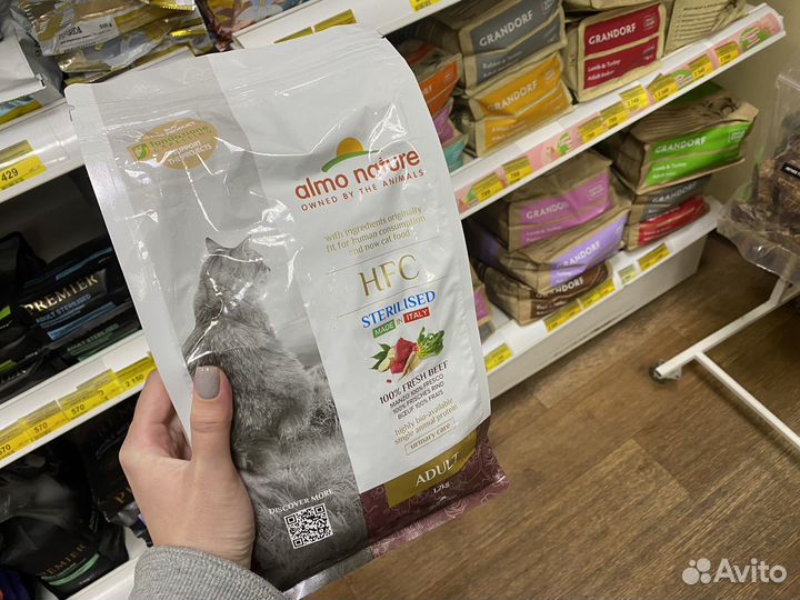 Корм Альмо Натур (Almo Nature) для кошек, 1,2 кг