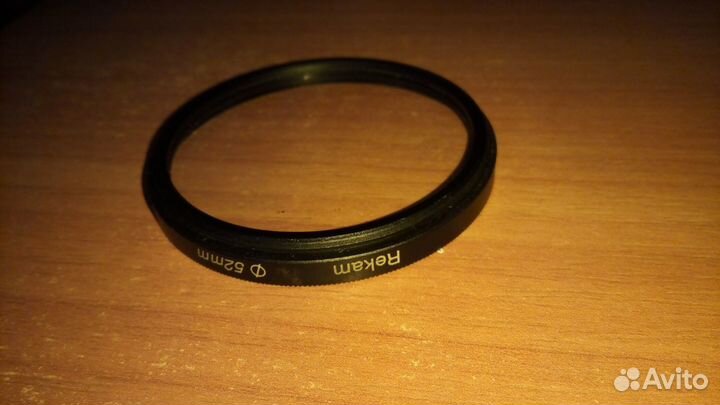 UV фильтр 52мм. Rekam
