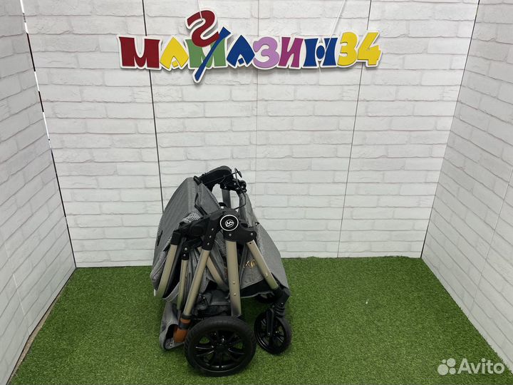 Новая коляска трансформер 2в1 v9 сумка, варежк