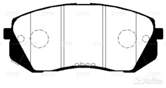 Ckkh-47 Колодки тормозные дисковые hyundai i