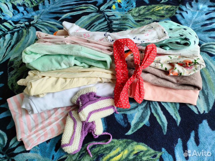 Одежда пакетом для девочки 62