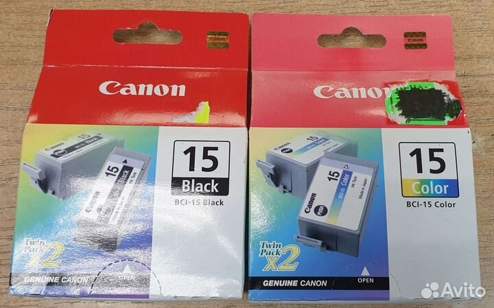 Картридж оригинал Canon 15 Black/Color TwinPack