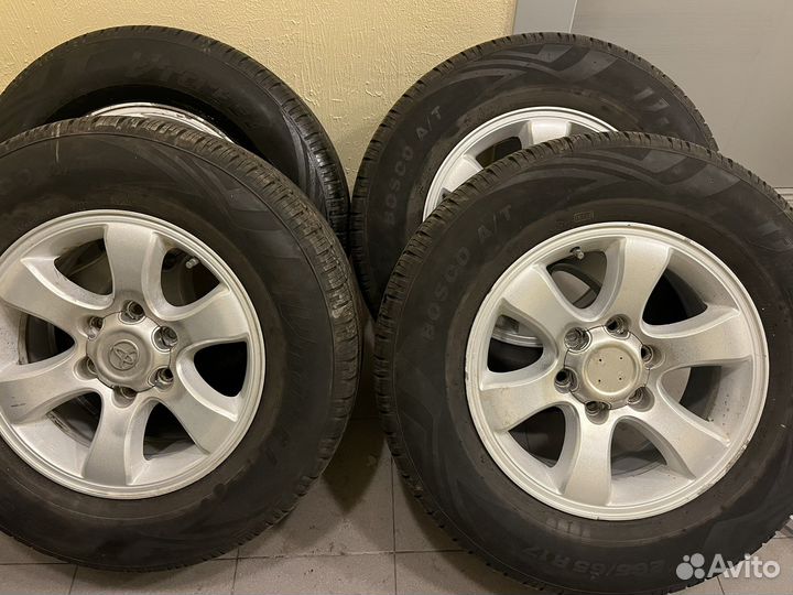 Диски на toyota land cruiser prado 120 265/65/17