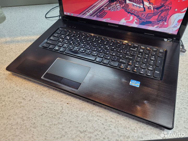 Ноутбук большой 17 Lenovo 8гб озу, i5-3210m