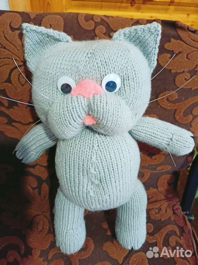 Игрушка мягкая Кот. 40 см