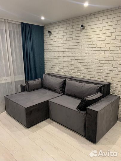 Угловой диван в стиле Лофт