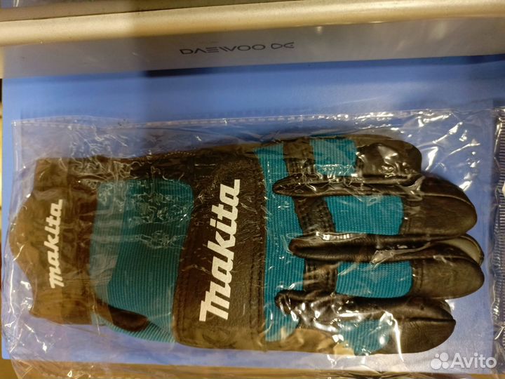 Перчатки кожаные