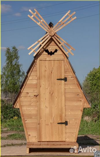 Дачный туалет с установкой DRE451