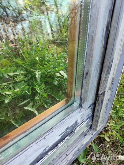 Окна деревянные со стеклопакетами б/у