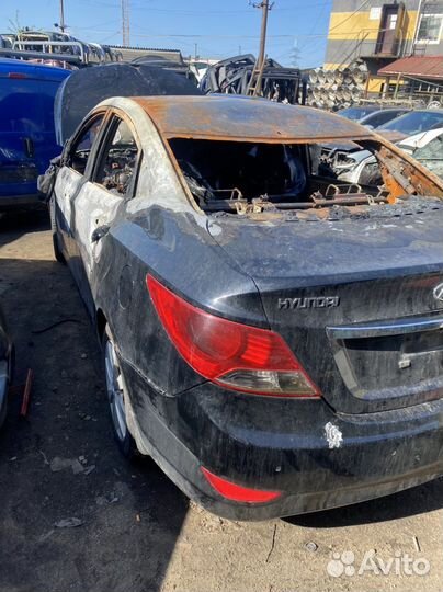 Фара hyundai solaris