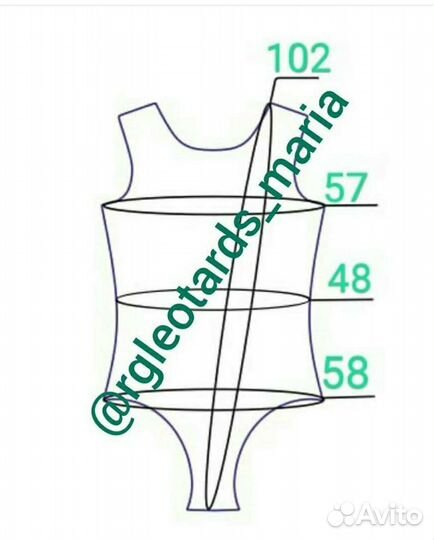 Купальник для художественной гимнастики