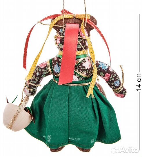 Кукла подвесная Медведица с корзинкой A2189139