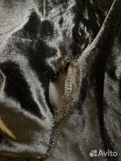 Брюки бархатные COS (с дефектами)