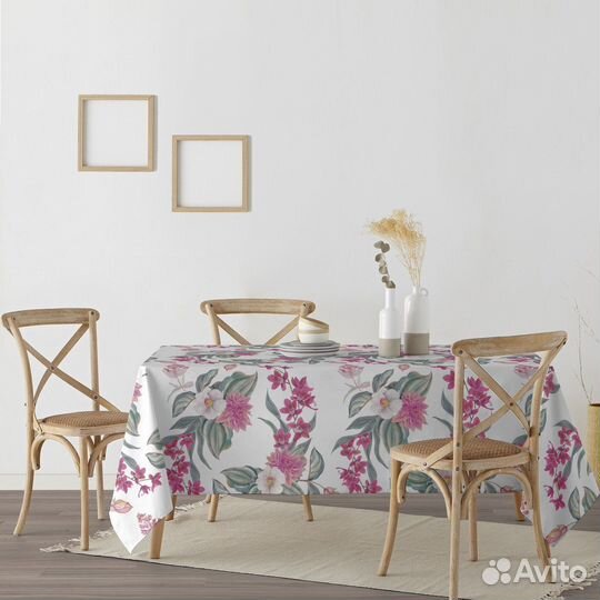 Скатерть хлопок водоотталкивающая, Испания