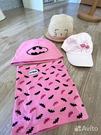 Шапочки для девочки 3 лет пакетом