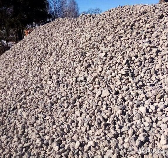 Щебень известняковый