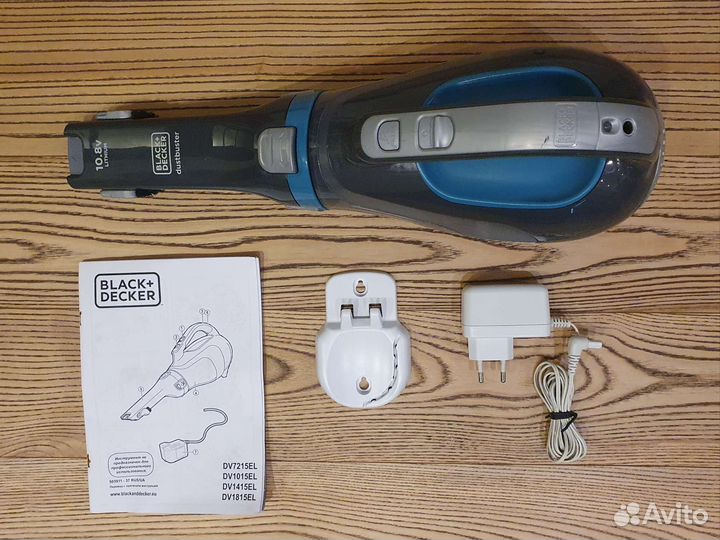 Автомобильный пылесос black decker DV7215EL