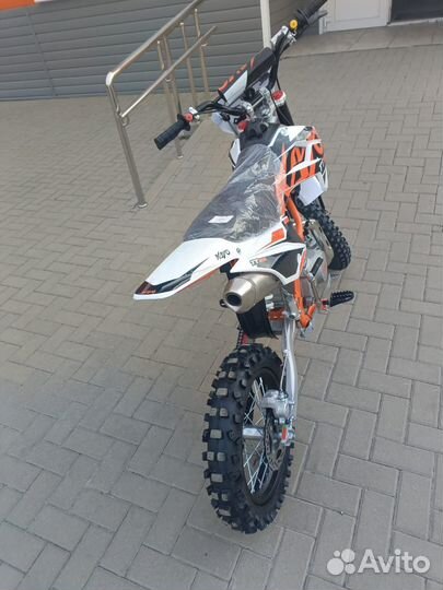 Питбайк kayo basic K125EM 17/14 KRZ (механ.сцепл.)