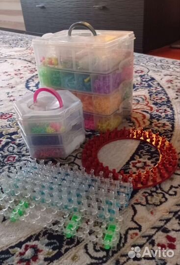 Большой набор для вязания резиночками