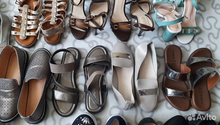 Женская обувь 35-36 размер много