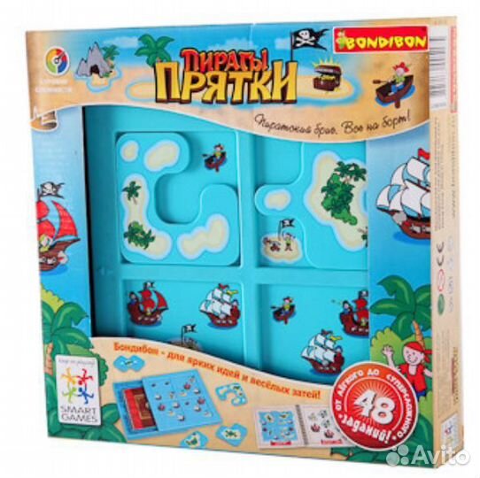 Настольная игра пираты прятки новая