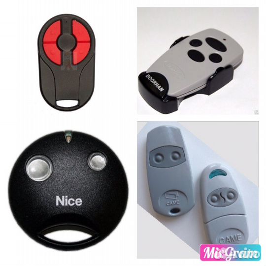 Пульты Автоматика Ворота Рольставни Nice Came Alut